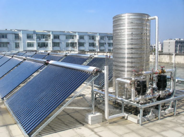 菏泽高新技术开发区商用大容量真空管太阳能热水系统